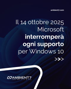 aggiornamento windows 11 azienda_consulenza fornitura e assistenza con Ambient7