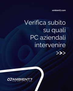 aggiornamento windows 11 azienda_consulenza fornitura e assistenza con Ambient7