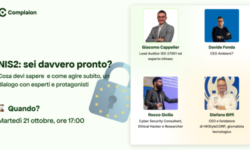 NIS2 webinar Complaion sei davvero pronto
