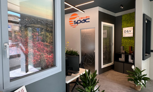 interno showroom durante l'inaugurazione della nuova sede Circuitospac a Monfalcone