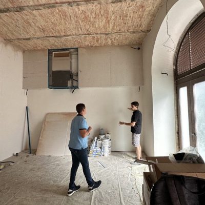 sopralluogo in cantiere